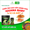 <b>Thức ăn Rồng Nam Mỹ từ Mới Nở đến 9x </b><br>Vị Cà Rốt - Hộp 230g