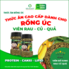 <b>Thức ăn Rồng Úc – Bổ sung Rau Củ Quả  </b><br> Hộp 60g