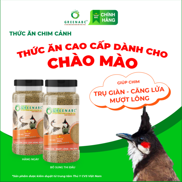 <b>Thức ăn Chim Chào Mào</b><br> Hộp 280g