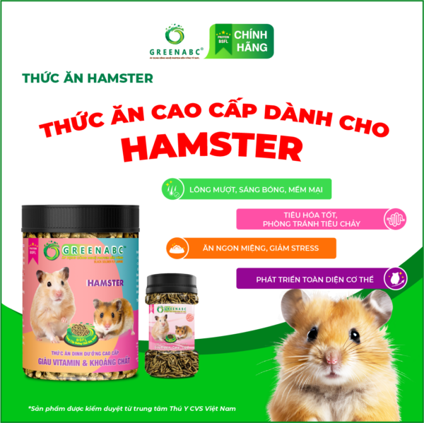 <b>Thức ăn Hamster </b><br> Hộp 10g