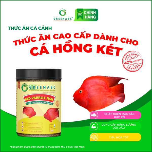 <b>Thức ăn Cá Hồng Két </b><br>Hộp 350g