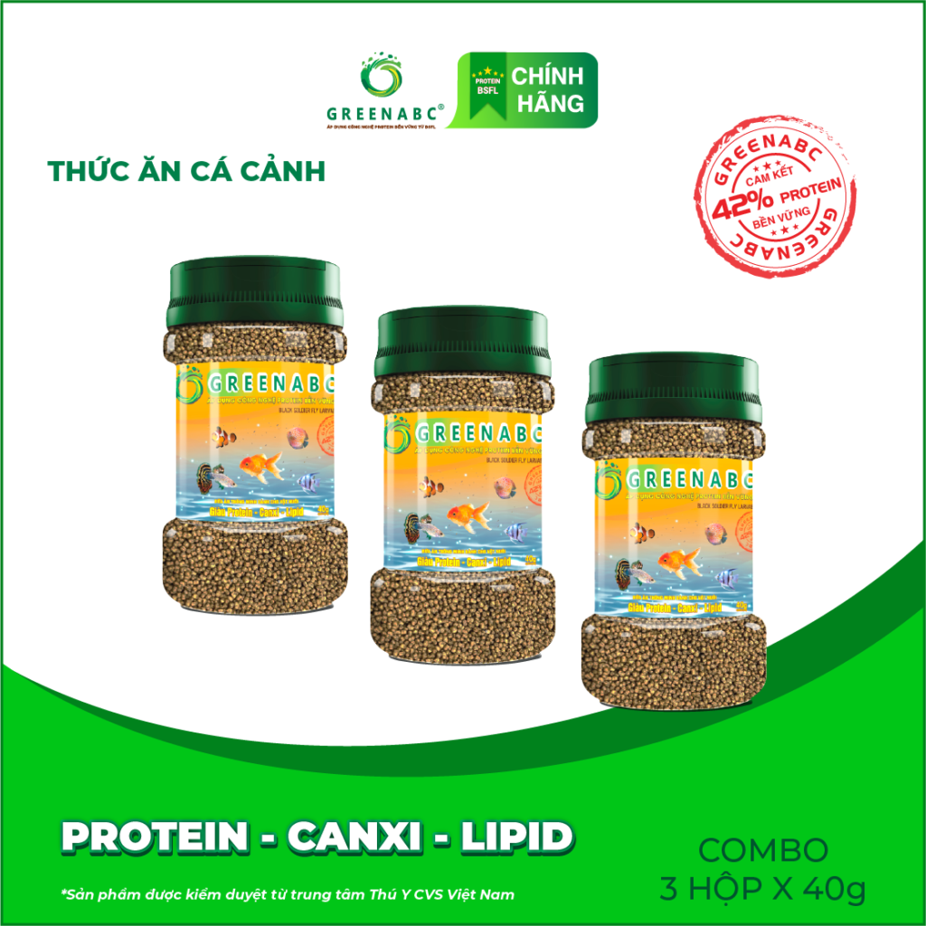 Thức ăn bổ sung dinh dưỡng các loại cá cảnh